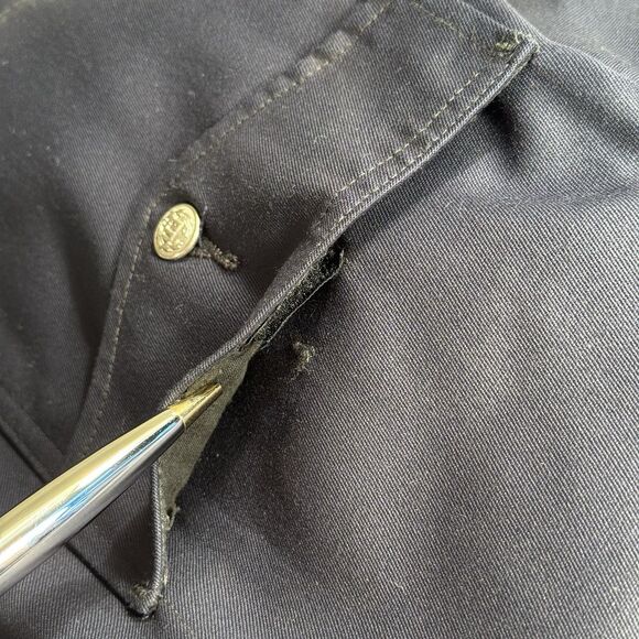 Vtg 60s Mr 2 Ply Jacket Mens Size 40S Blue Workwear Talon Zipper Lined Near Mint - Picture 9 of 15